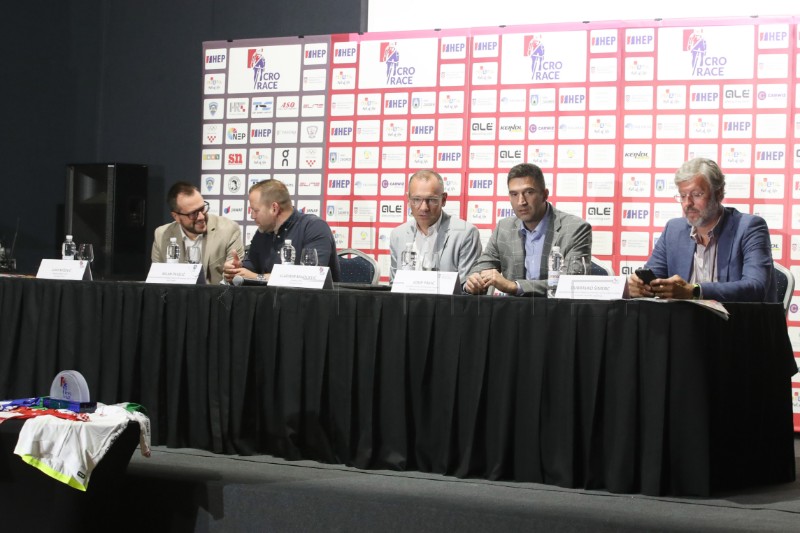 Konferencija za medije povodom međunarodne biciklističke utrke CRO Race