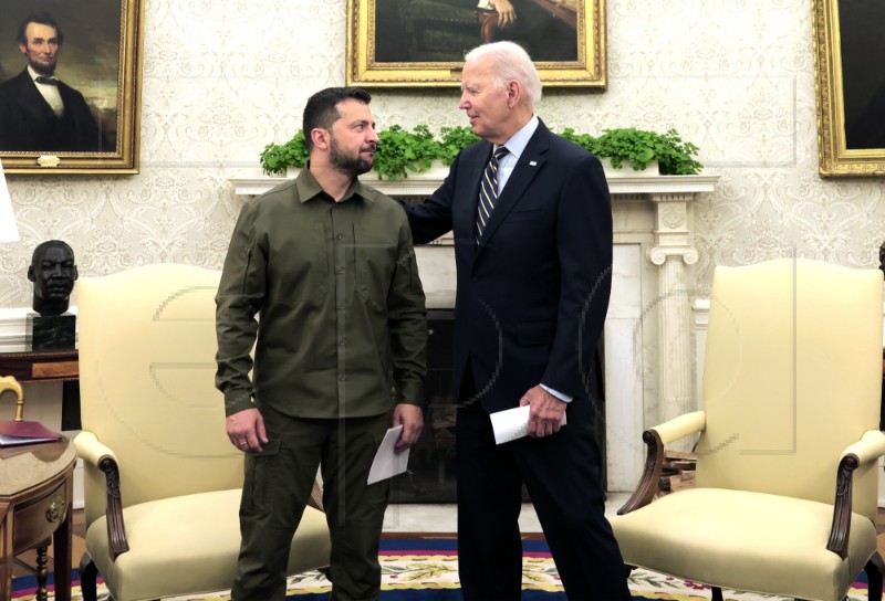 USA UKRAINE WHITE HOUSE BIDEN ZELENSKY