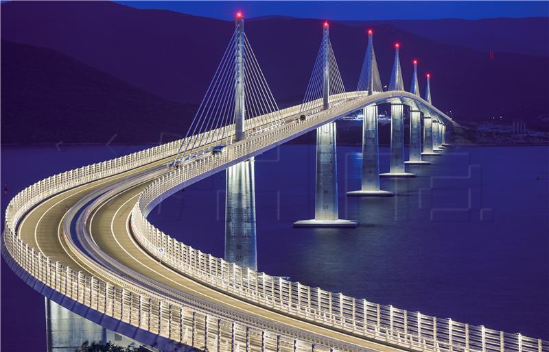 Pelješac Bridge symbol of successful Croatian-Chinese cooperation, officials say