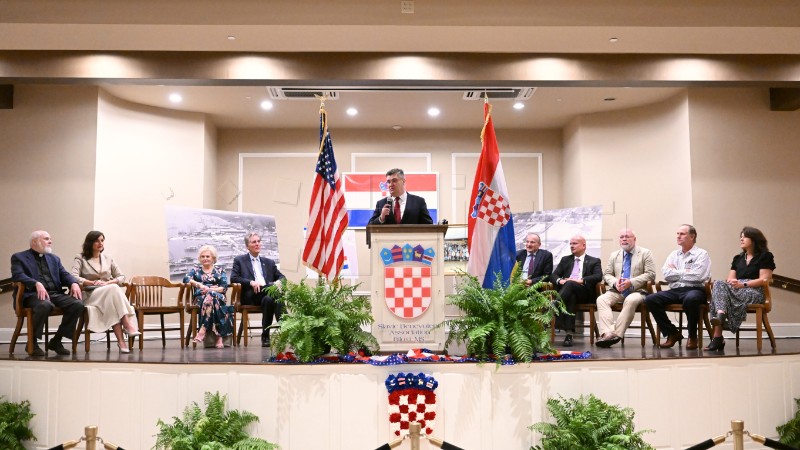 22 Sept Croatian Heritage Day in Biloxi and Mississippi to mark Milanović's visit