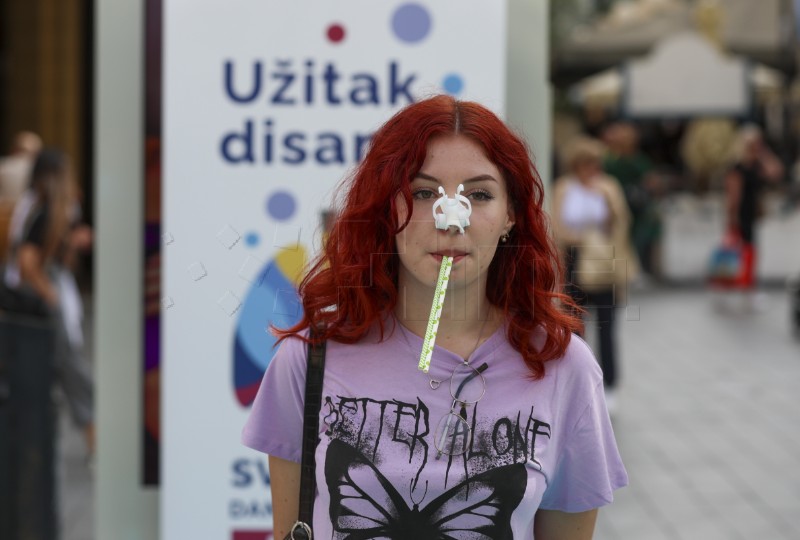 Kampanja "Užitak disanja" povodom Svjetskog dana zdravlja pluća