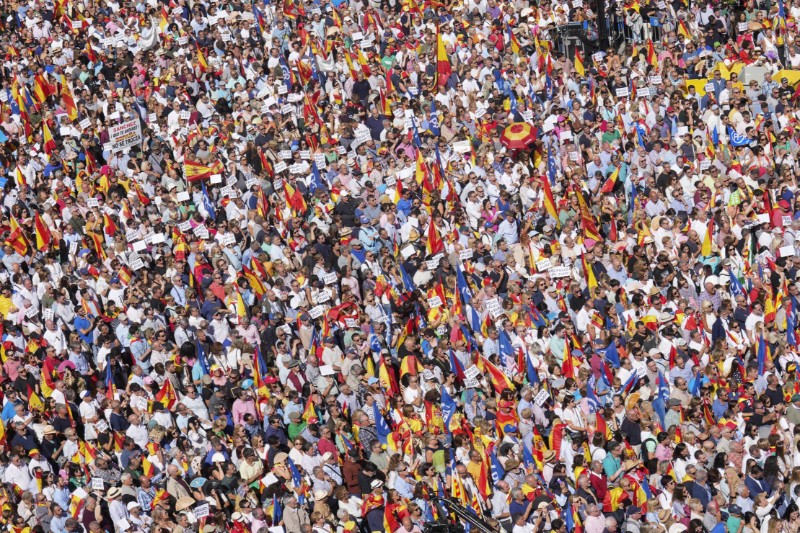 SPAIN PROTEST CATALONIA