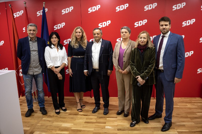 Zagrebački ogranak SDP-a održao konferenciju za novinare