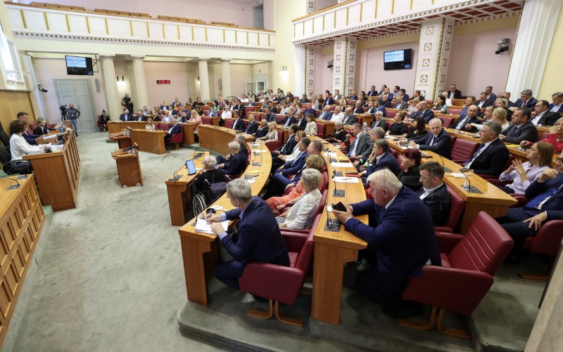 Sabor u četvrtak glasuje o poreznom paketu,  zakonu o izbornim jedinicama