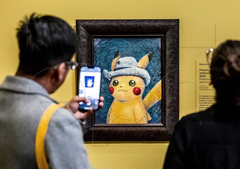 Pokemoni na zidovima amsterdamskog muzeja Van Gogha