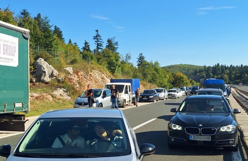 HAK: Dvije prometne na autocesti A1, vozi se uz ograničenje brzine