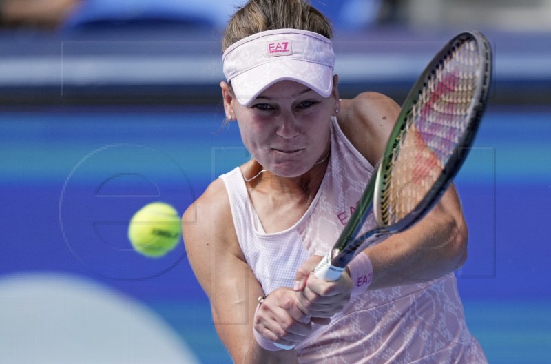 WTA Tokio: Naslov za Kudermetovu