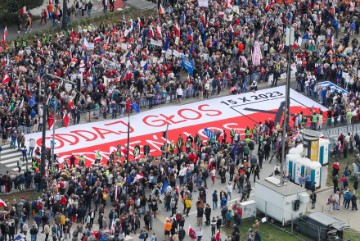 POLAND OPPOSITION RALLY