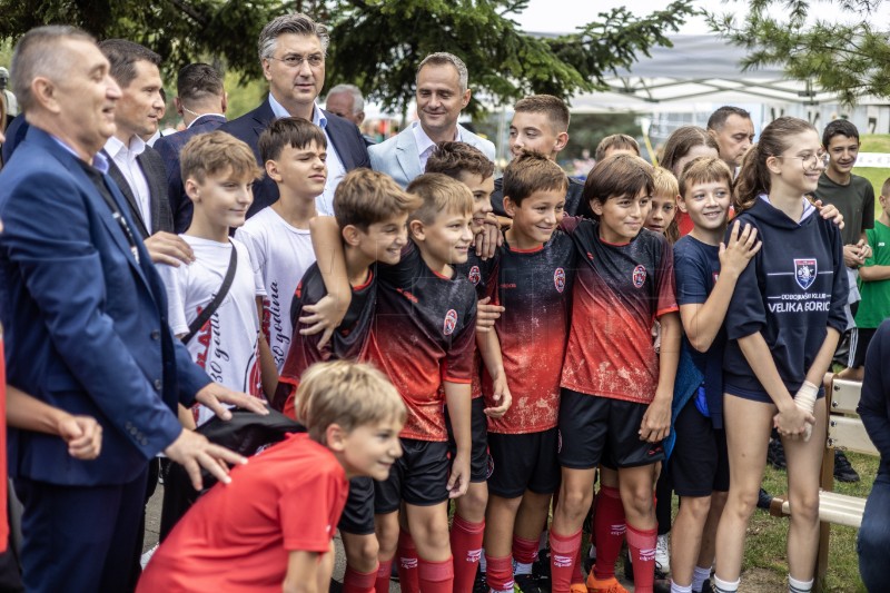 Plenković na Nacionalnom danu Europskog tjedna sporta u Velikoj Gorici