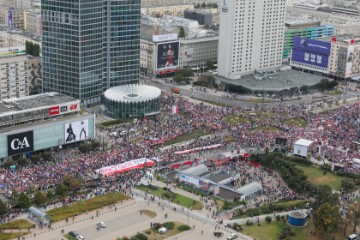 Milijun ljudi na prosvjedima protiv vlade u Varšavi - gradske vlasti