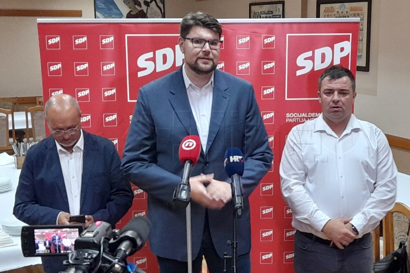 Grbin says pensions keep lagging behind inflation, SDP has solution