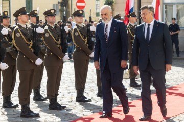 Albanski premijer Rama sastao se s premijerom Plenkovićem