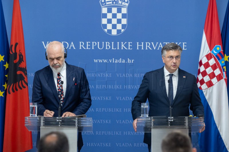 Plenković i Rama pozvali na mjere protiv Srbije zbog nasilja na Kosovu