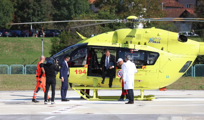 Helikopter Hitne medicinske službe u RH sletio je na helidrom KB Dubrava