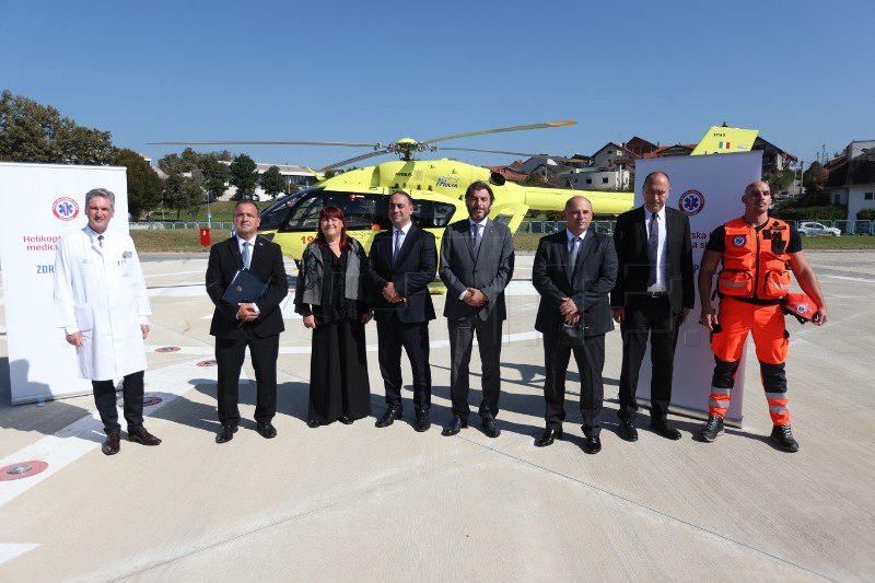 Helikopter Hitne medicinske službe u RH sletio je na helidrom KB Dubrava