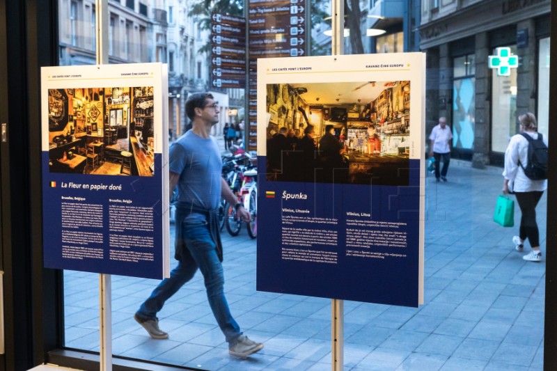 Otvorena izložba fotografija "Kavane čine Europu"