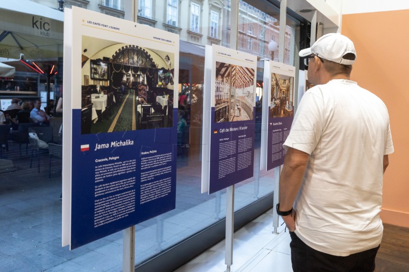 Otvorena izložba fotografija "Kavane čine Europu"