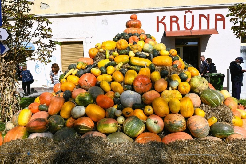 Bučijada u Ivanić-Gradu u ponudi ima  bučokremšnite i čokoladne praline 