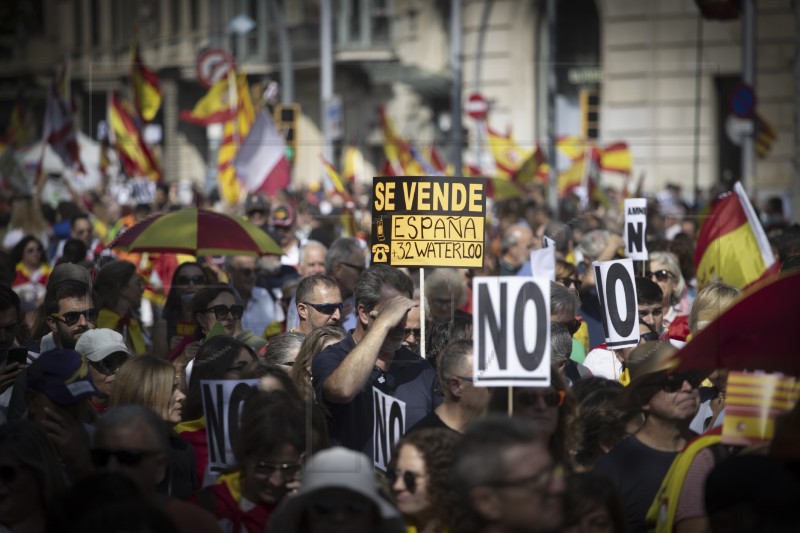 SPAIN AMNESTY PROTEST