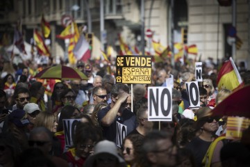 SPAIN AMNESTY PROTEST