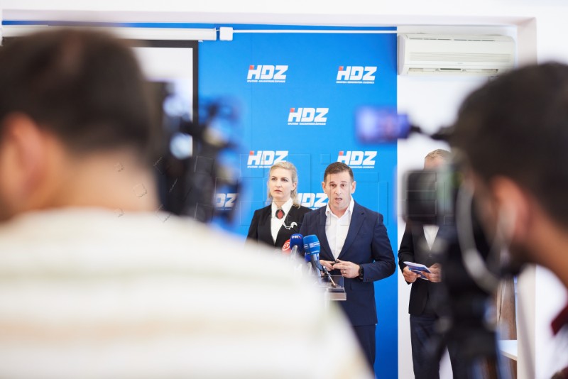 Konferencija za medije HDZ-a Split