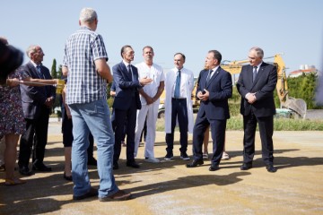 Službeno otvaranje radova na helidromu KBC-a Split