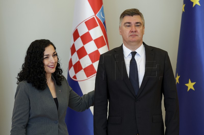 Milanović primio kosovsku predsjednicu Osmani