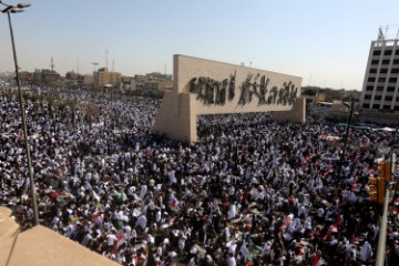 IRAQ MIDEAST ISRAEL PALESTINIAN PROTEST