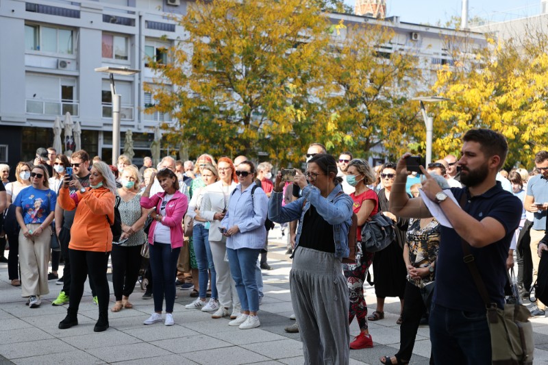 Osijek: Prosvjed "Za zdravlje nas i naše djece"