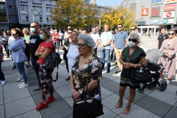 Osijek: Prosvjed "Za zdravlje nas i naše djece"