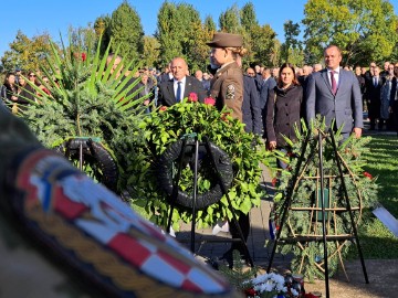 Obilježena 32. godišnjica pogibije generala Blage Zadre i bojnika Alfreda Hilla