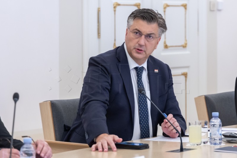 Plenković održao sastanak u vezi suzbijanja afričke svinjske kuge