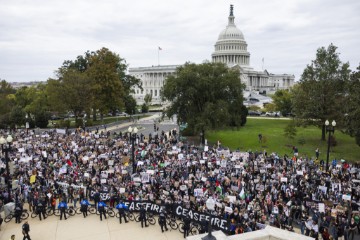 USA PROTEST ISRAEL GAZA CONFLICT