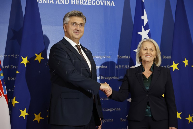 Plenković za brze pregovore s EU, pozvao vlasti u BiH na nastavak reformi