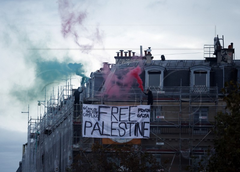 FRANCE PROTEST ISRAEL GAZA CONFLICT