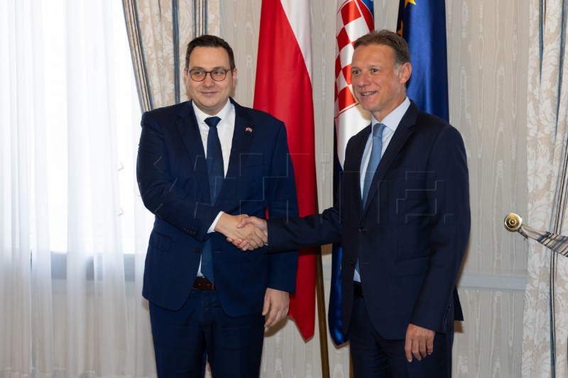 Croatian parliament speaker meets with visiting Czech foreign minister