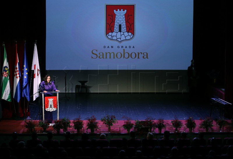 Svečana sjednica samoborskog Gradskog vijeća u povodu Dana Grada Samobora