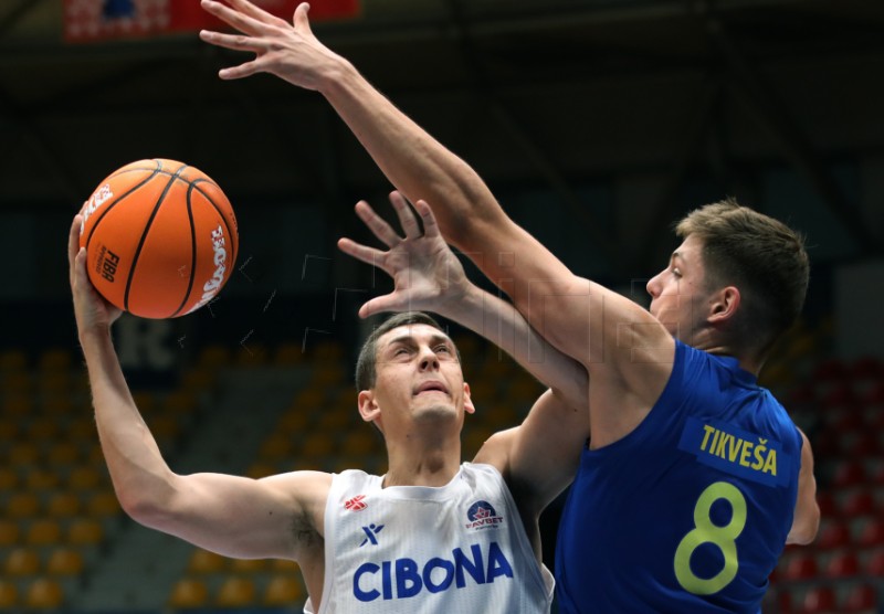 Utakmica 5. kola Hrvatske lige košarkaša Cibona - Bosco 