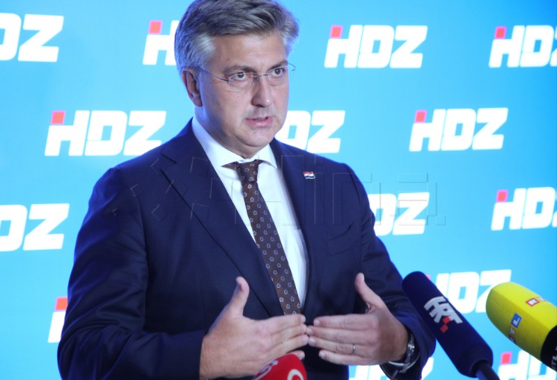 Izjava Plenkovića nakon sjednice šireg predsjedništva HDZ-a