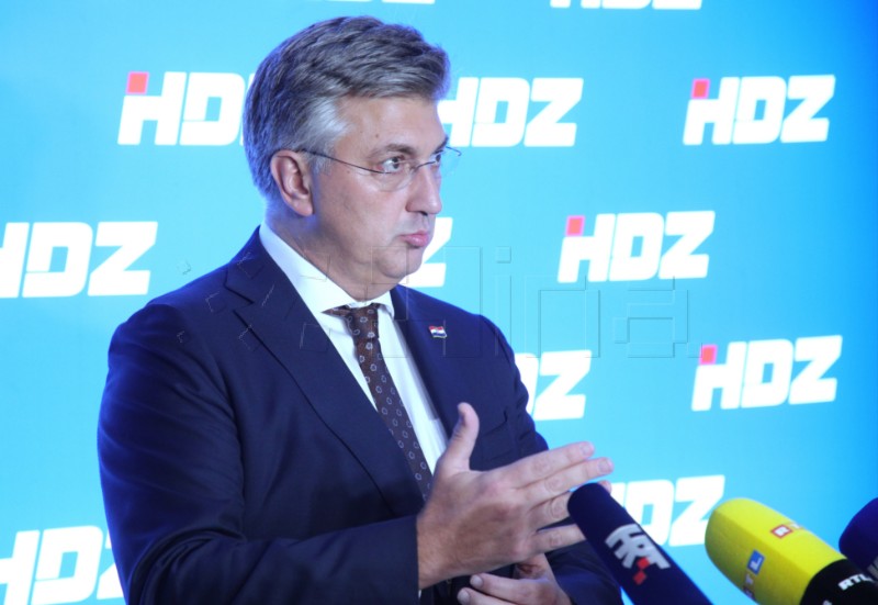 Izjava Plenkovića nakon sjednice šireg predsjedništva HDZ-a