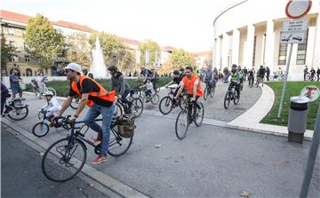 Zagreb: Masovna vožnja biciklima za bolju biciklističku infrastrukturu