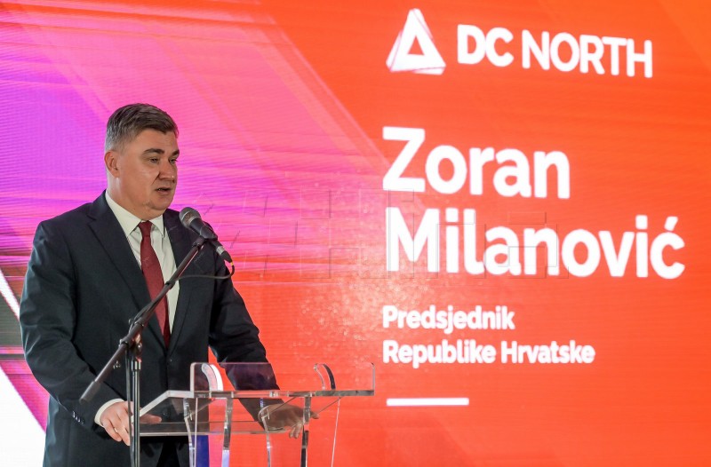 Milanović o podatkovnom centru DC North: Ovdje će biti novaca, koristi, profita...