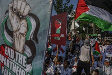 INDONESIA PROTEST ISRAEL GAZA CONFLICT