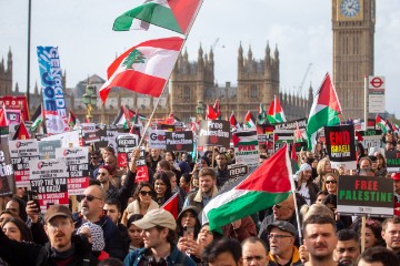 BRITAIN PROTEST ISRAEL GAZA CONFLICT