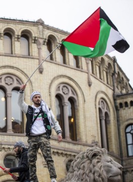 NORWAY PROTEST ISRAEL GAZA CONFLICT