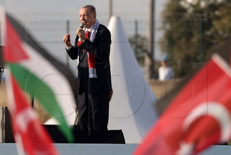 TURKEY PROTEST ISRAEL GAZA CONFLICT