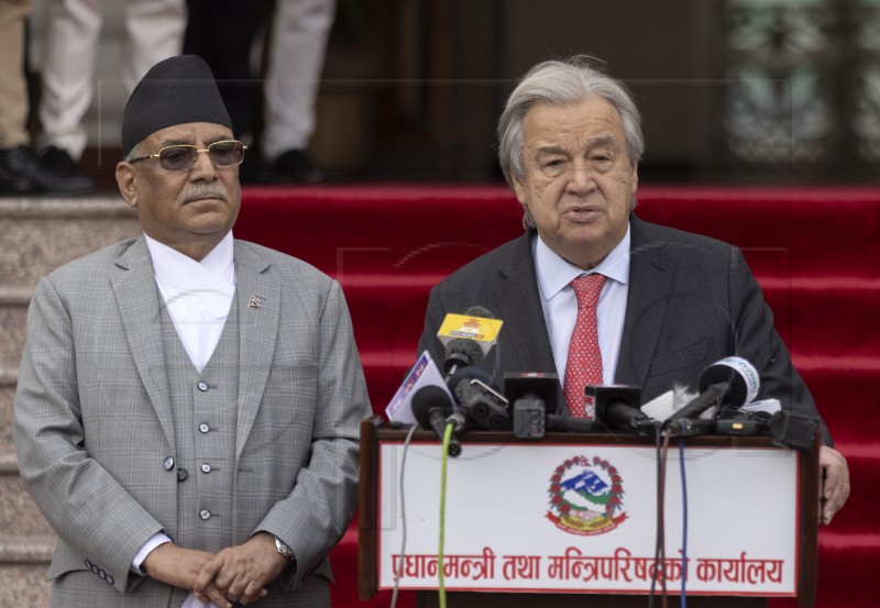 NEPAL UN GUTERRES DIPLOMACY