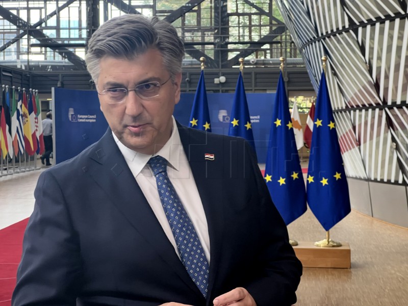 Plenković: Civilian victims must be avoided in Gaza, as must regional escalation 