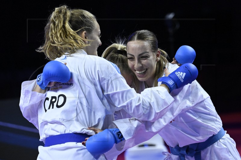 Croatian women's karate team wins bronze at World Championship 