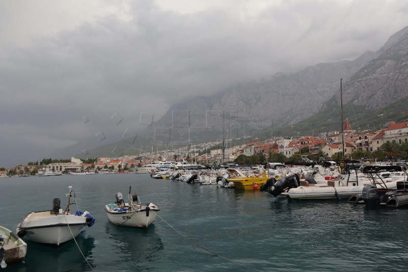 Makarska krajem listopada